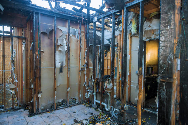 Professional Fire Damage Removal technician working in Hatboro, PA
